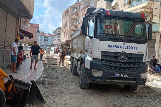 Mahallemizin bütün sokakları, Parke, asvalt, beton ve kaldırım tamiratları 